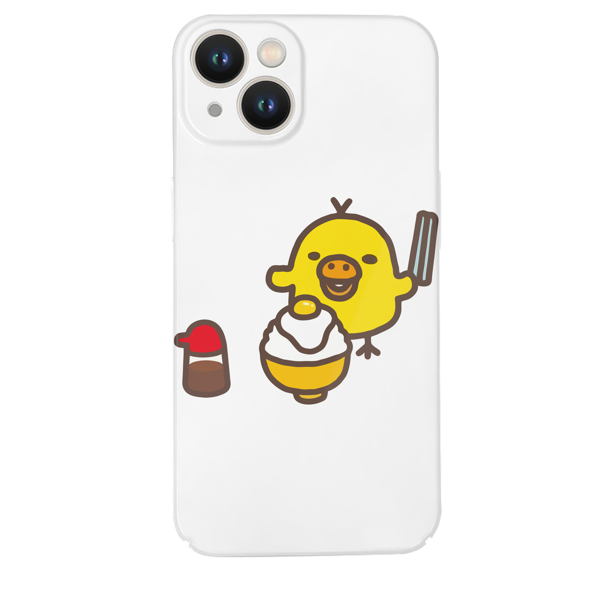 （画像用） リラックマ リラックマ キイロイトリ Rilakkuma Korilakkuma Kiiroitori 【iPhone 14シリーズ対応】ハードケース